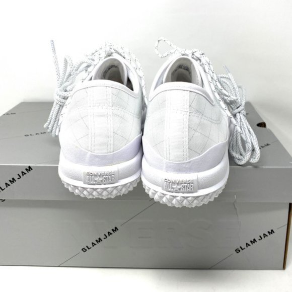 💖MEGA SALE💖Converse Men's Bosey MC Ox Canvas White Extra Pair Laces 171224C - Picture 8 of 11